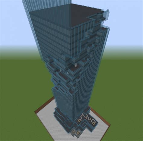 bangkok minecraft|1:1 MahaNakhon Tower .